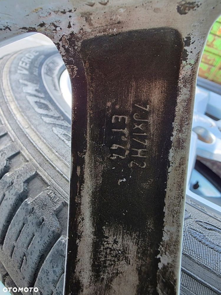 OPEL CORSA D CORSA E MERIVA KOŁA FELGI ALUMINIOWE R.17 215/45 WIELOSEZON - 15