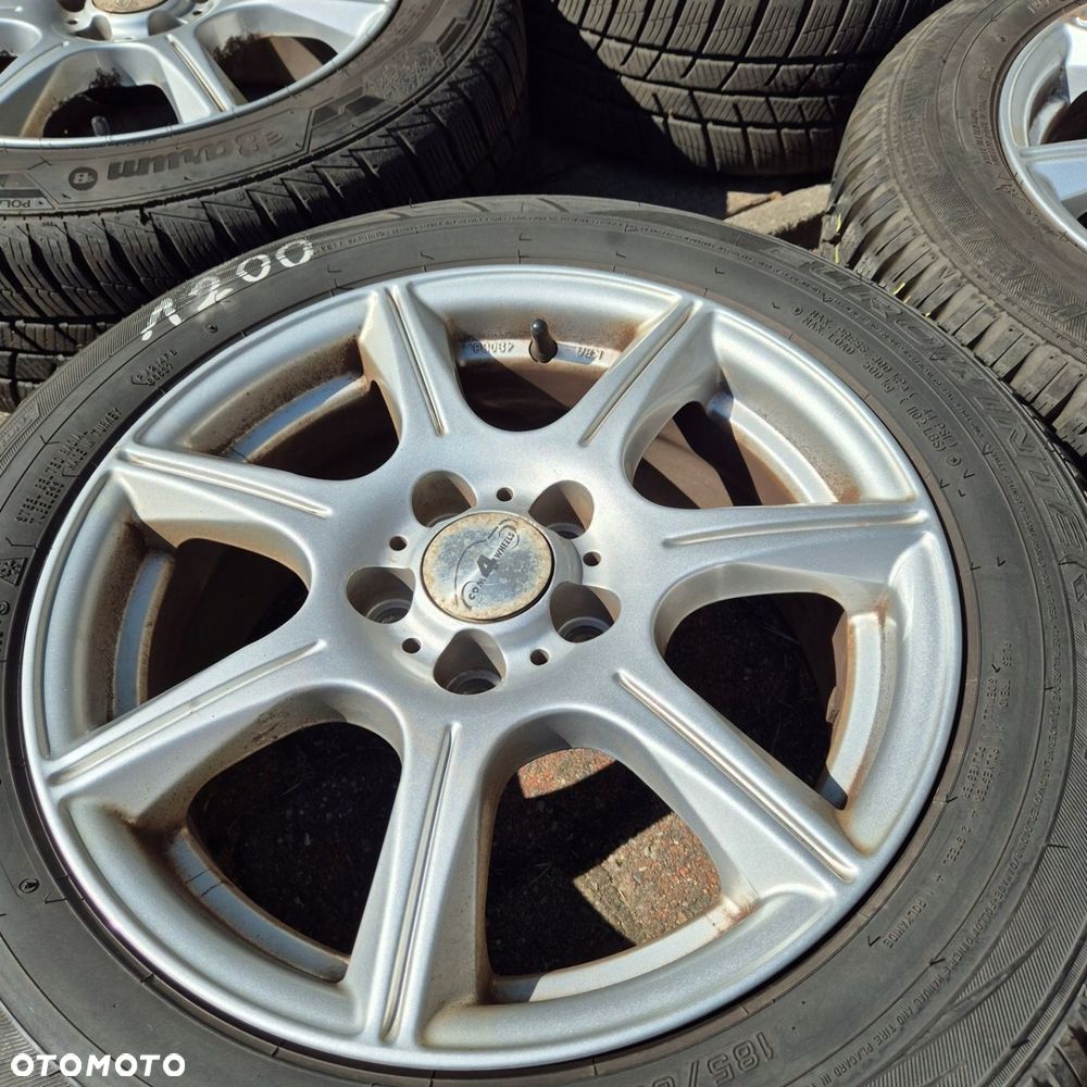 ZIMA KOŁA 185/60 R15 5x100 VW POLO SEAT IBIZA SKODA FABIA RAPID FOX A1 A2 - 6