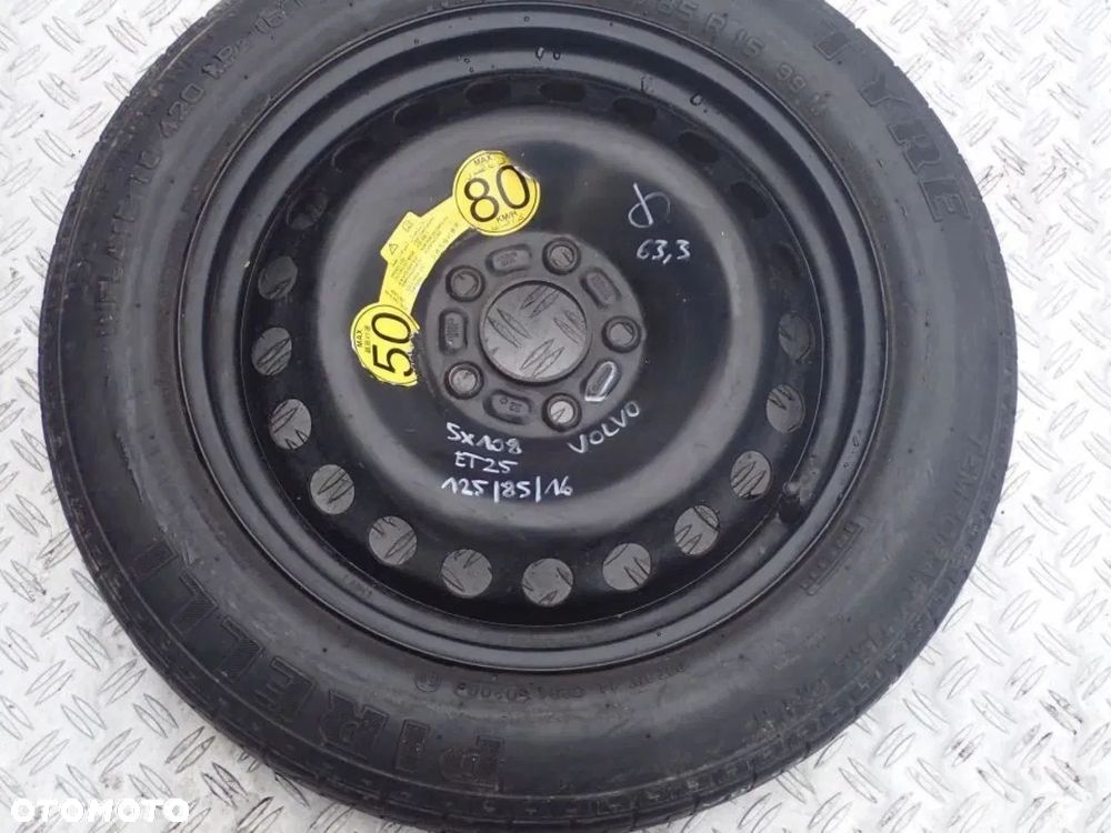 KOŁO DOJAZDOWE VOLVO 16' 5x108 RADOM - 1