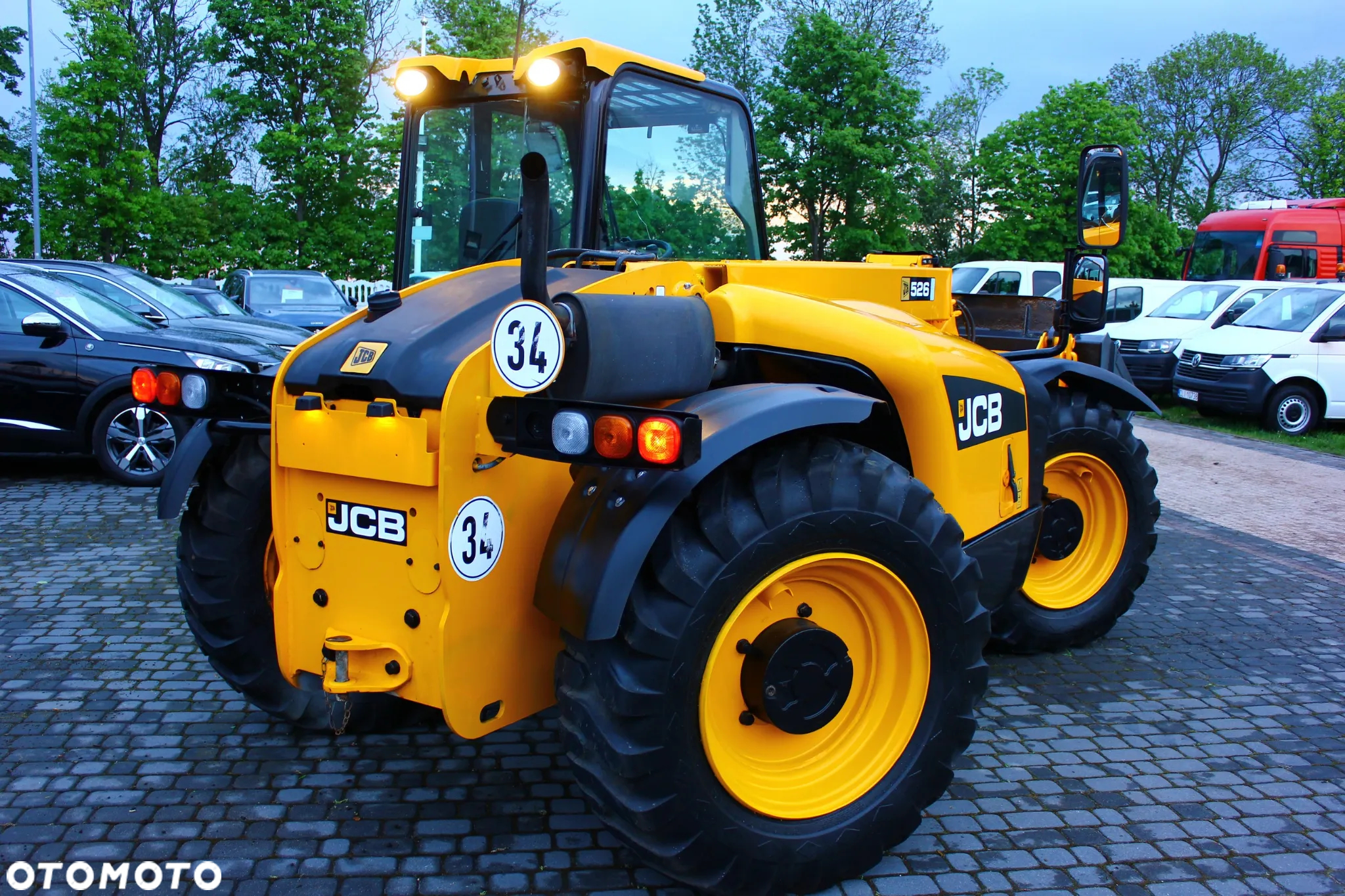 JCB ŁADOWARKA TELESKOPOWA JCB 526-56 AGRI  3 TRYBY SKRĘTNE JOYSTICK SILNIK 4.4L 4X4 - 31