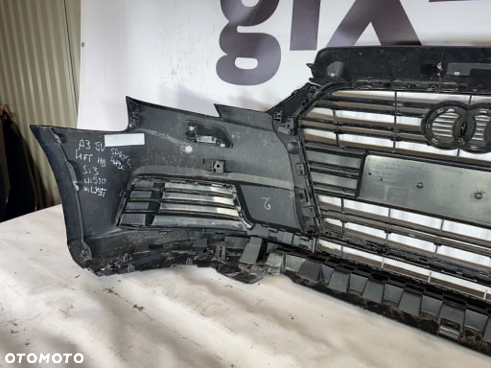 Audi A3 8V HB Lift Zderzak Przód Przedni Sprysk. PDC LY9T 16-20 8V3807437AF - 14
