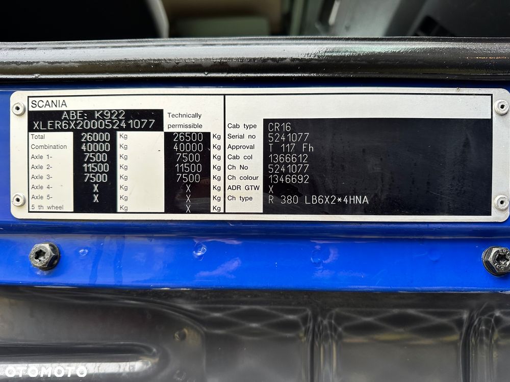 Scania R380 6x2 platforma 9m Na Tartak - 18
