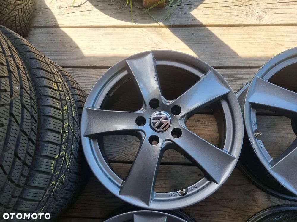VW PASSAT,TIGUAN,SEAT ALHAMBRA,SKODA,AUDI A4 alu 7X17 ET38 5X112 db stan - 4