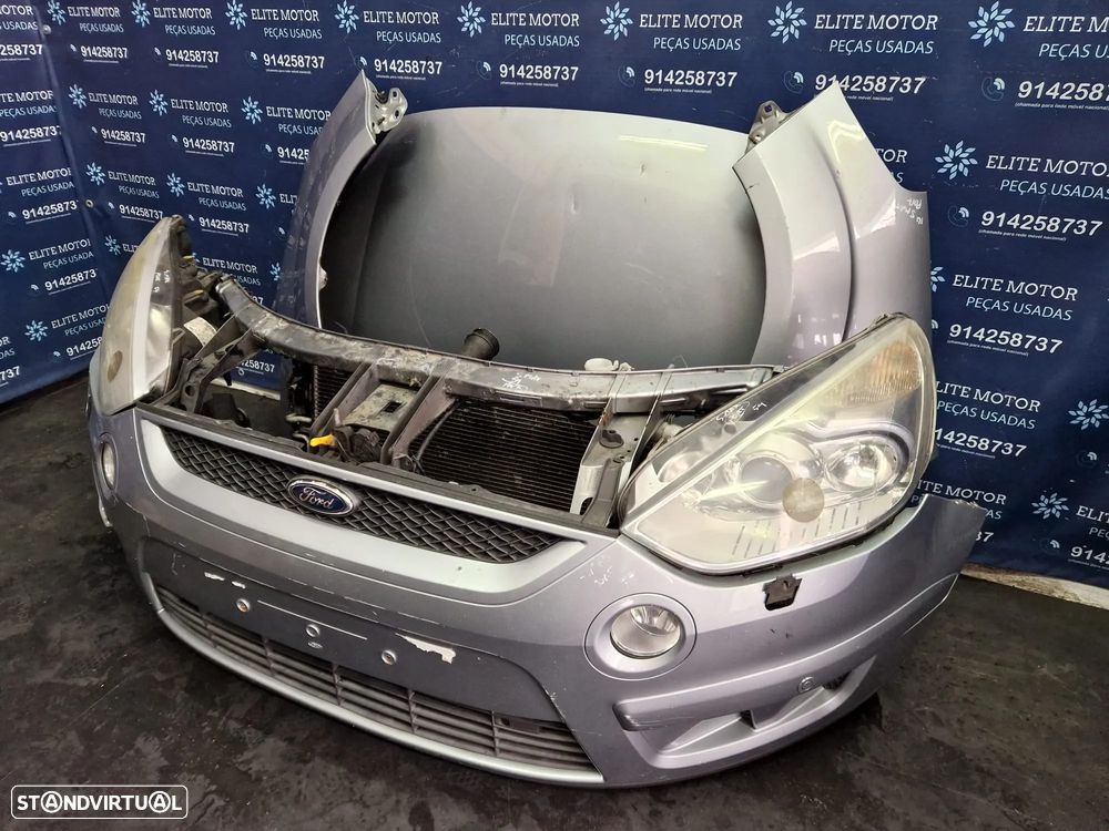 Frente completa usada FORD S-MAX XENON 2.0 TDCI capot parachoques oticas guardalamas - 1
