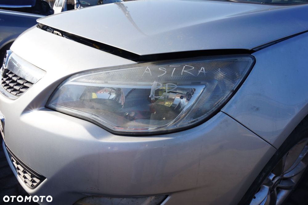 MASKA ZDERZAK BŁOTNIKI LAMPY ASTRA IV J Z176  OPEL 2009-2015 SREBRNY PRZÓD KOMPLETNY - 16