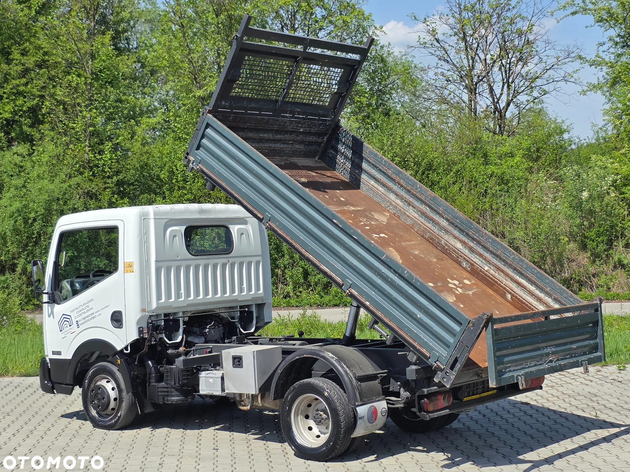 Nissan Cabstar 35.11 Wywrotka/Kiper 3-Stronny ! Oryginał ! Z Włoch  ! - 6
