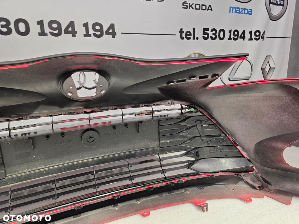 TOYOTA YARIS 3 III LIFT HYBRYDA 17- ZDERZAK PRZEDNI PRZÓD + KRATKA ŚRODKOWA , NR 52119-0DA40 / 53102-0D130 / 53112-0D830 , NR AUKCJI NZ1646 - 38