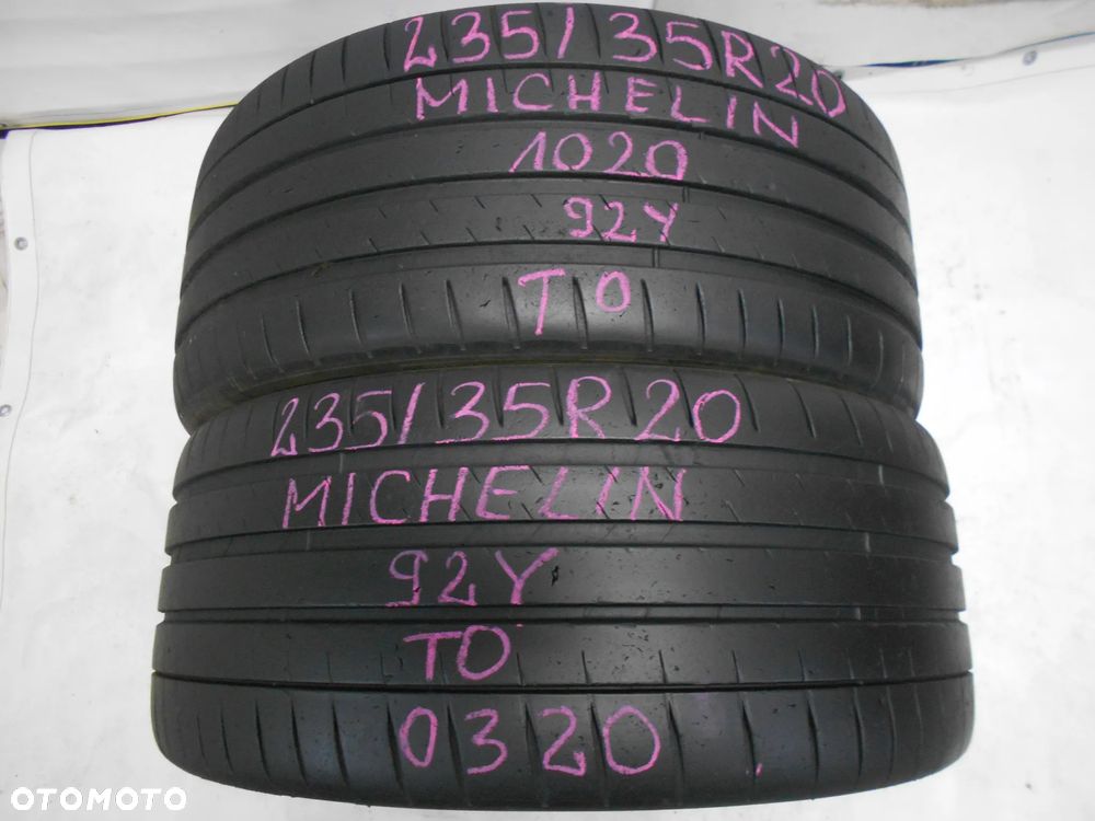 OPONY 235/35R20 MICHELIN PILOT SPORT 4 S TO DOT 1020 5.5MM
