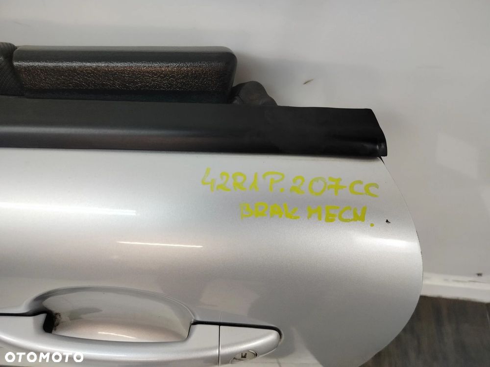 PEUGEOT 207 LIFT CC 07R-DRZWI LEWY PRZÓD LEWE PRZEDNIE EZR - 7