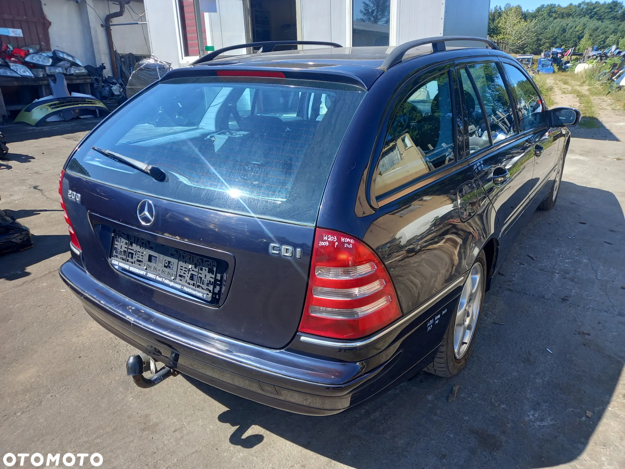 MERCEDES C W203 LAMPA PRAWY TYŁ PRAWA TYLNA KOMBI - 11