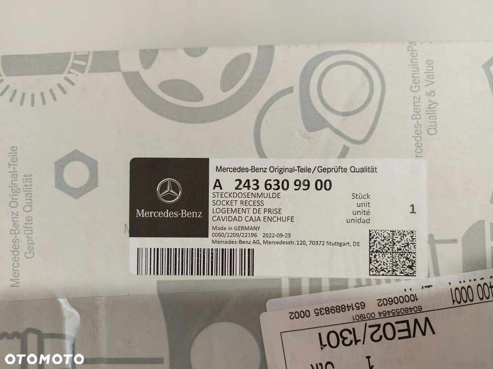 MERCEDES EQA H243 KLAPKA WLEWU PALIWA A2436303000 GLB EQE EQA 369 - 4