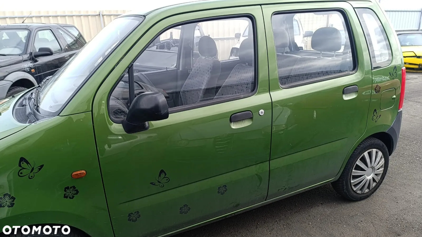 35017 opel agila 1.0 12v 58 km Z10xe na częsci lakier Z395 - 6
