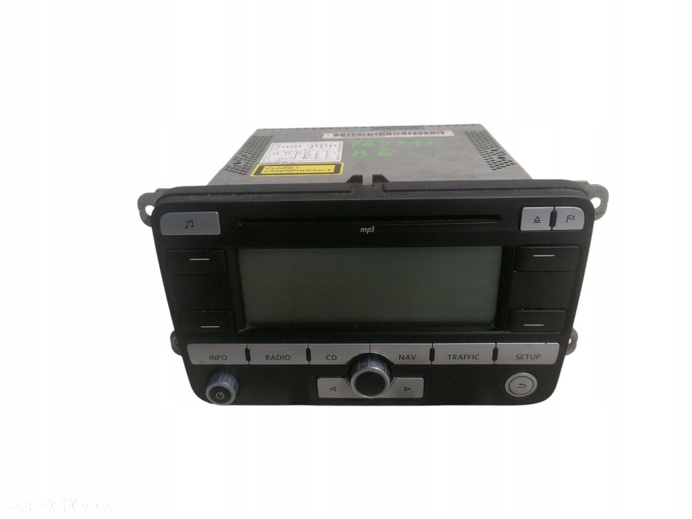 radio cd nawigacja vw passat b6 1k0035191d 7612002044 - 1