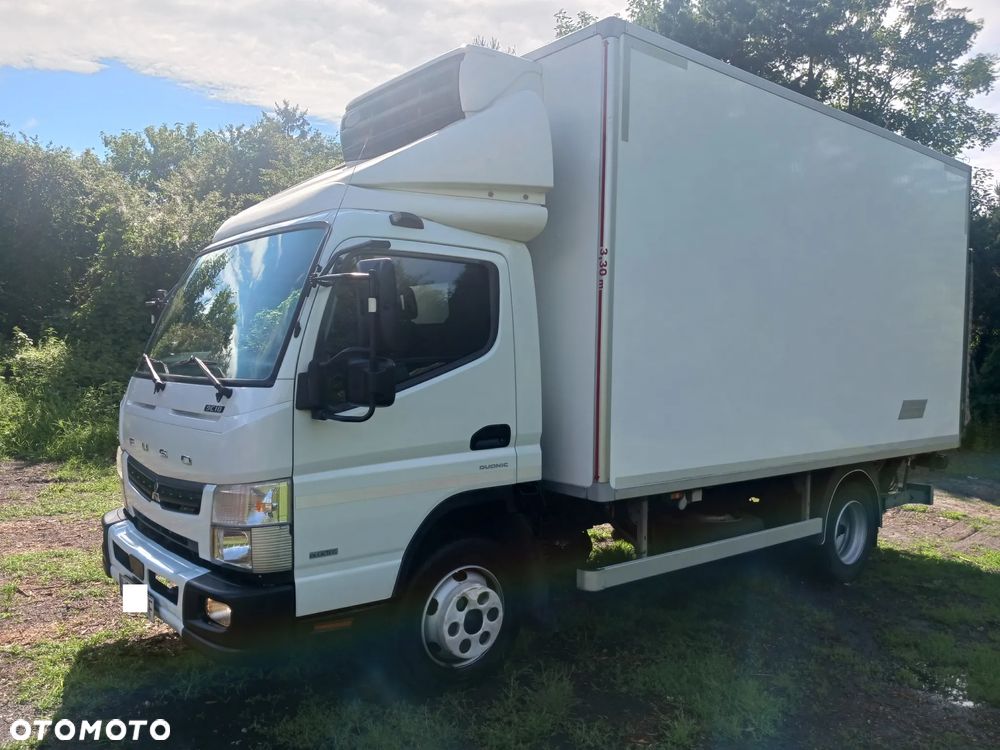 Mitsubishi Canter Fuso 9C18 3.0 180 KM 198 tyś km Izoterma Chłodnia 2019r Mroźnia Agregat Winda KLIMA SALON 230V - 11