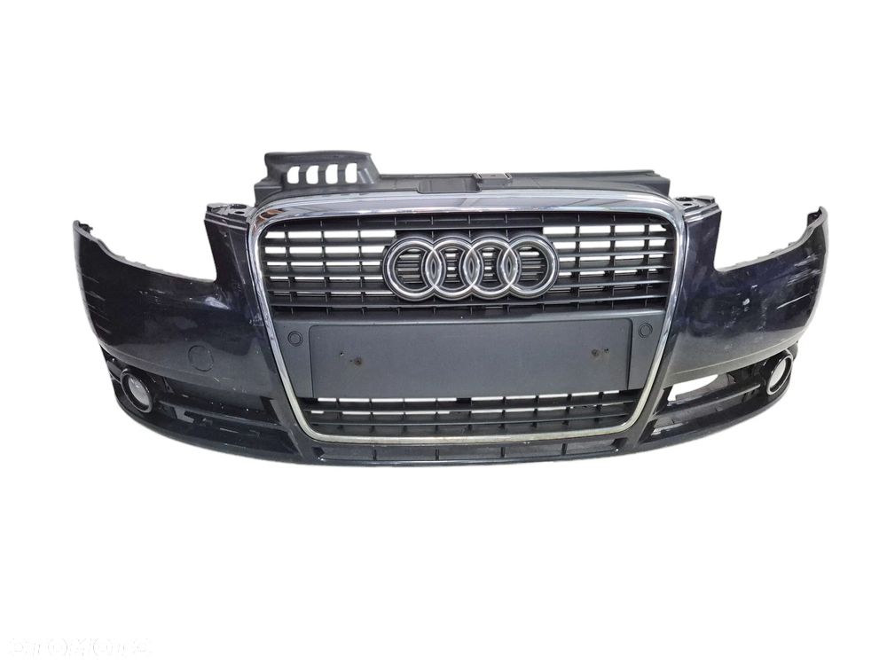 AUDI A4 B7 2004-2007 ZDERZAK PRZEDNI KOMPLETNY Z PDC - 1
