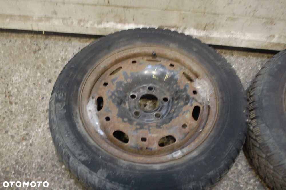 KOŁA FELGI STALOWE + OPONY 165/70R14 ZIMOWE 2016R. KBA43736  ET35 5J VW POLO IV SEAT IBIZA III SKODA AUDI - 3