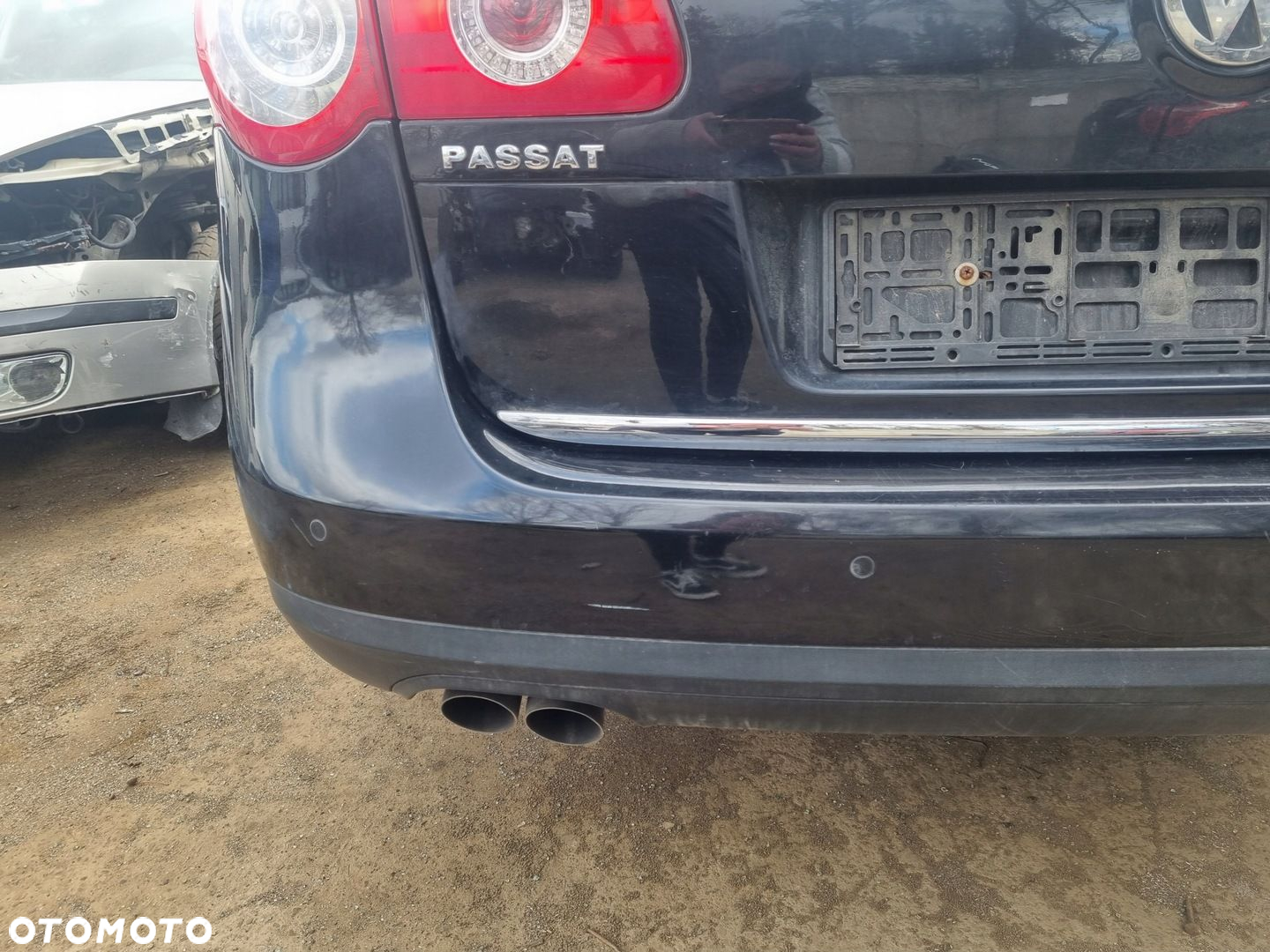 VOLKSWAGEN PASSAT B6 05-10 2010 r. LIFT LC9X KOMBI ZDERZAK TYŁ TYLNY PDC - 6