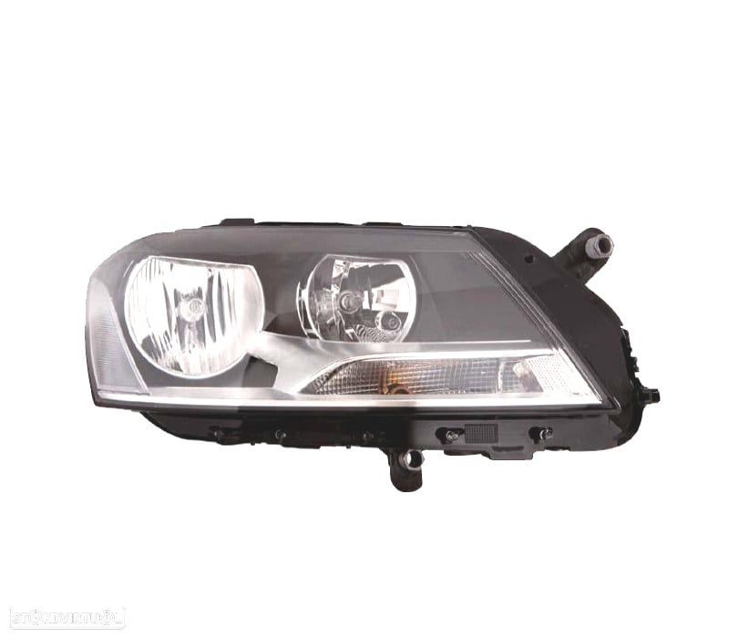 FAROL DIR PARA VOLKSWAGEN VW PASSAT 10-14 FUNDO PRETO - 1