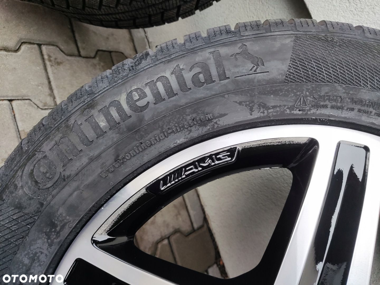 KOŁA FELGI ALUMINIOWE 20 MERCEDES GLE AMG W166 OPONY ZIMOWE CONTI 275/50R20 - 12