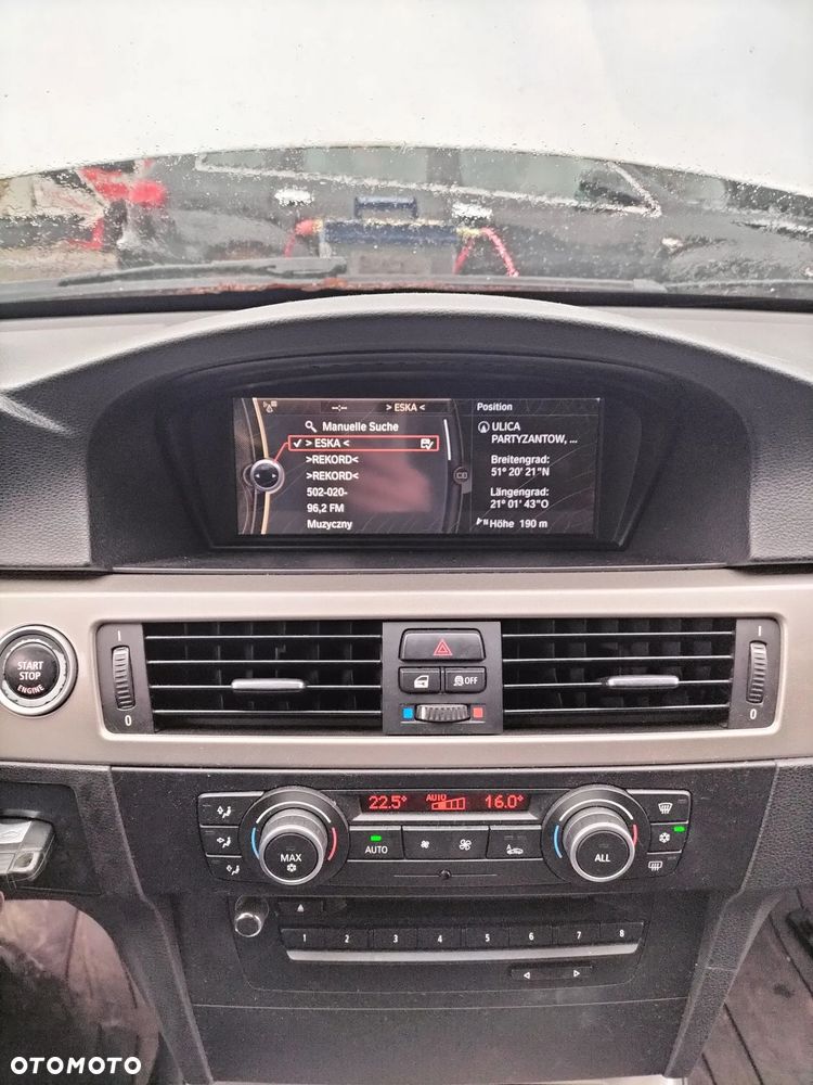 KOMPLET RADIO STACJA CIC WYŚWIETLACZ IDRIVE PANEL BMW E91 LIFT KOD LAK. TITANSILBER 354 - 1