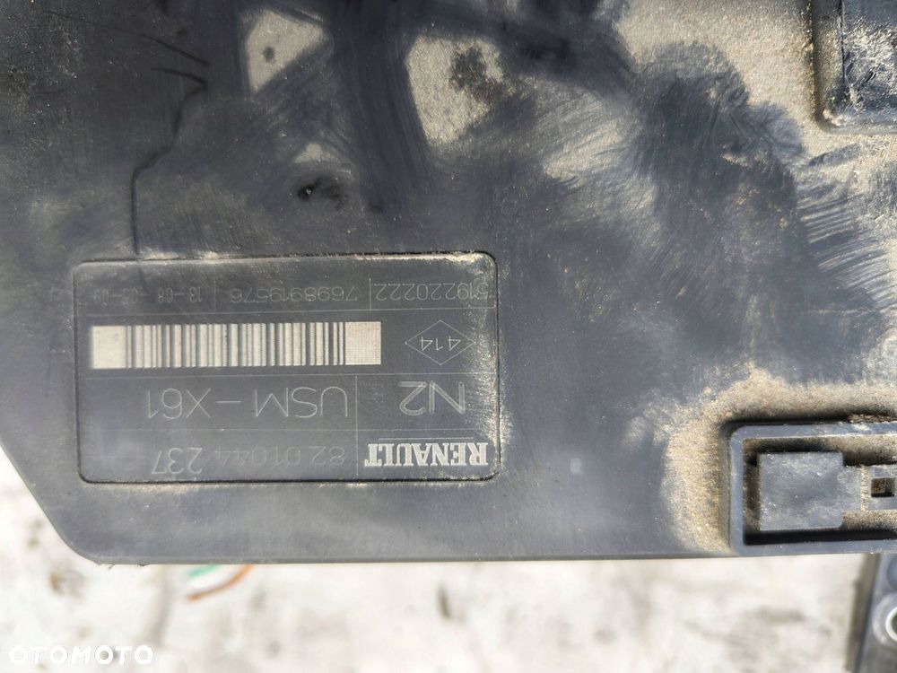 KOMPUTER SILNIKA KOMPLET 8200909666 RENAULT KANGOO 2 II 1.5 DCI - 5