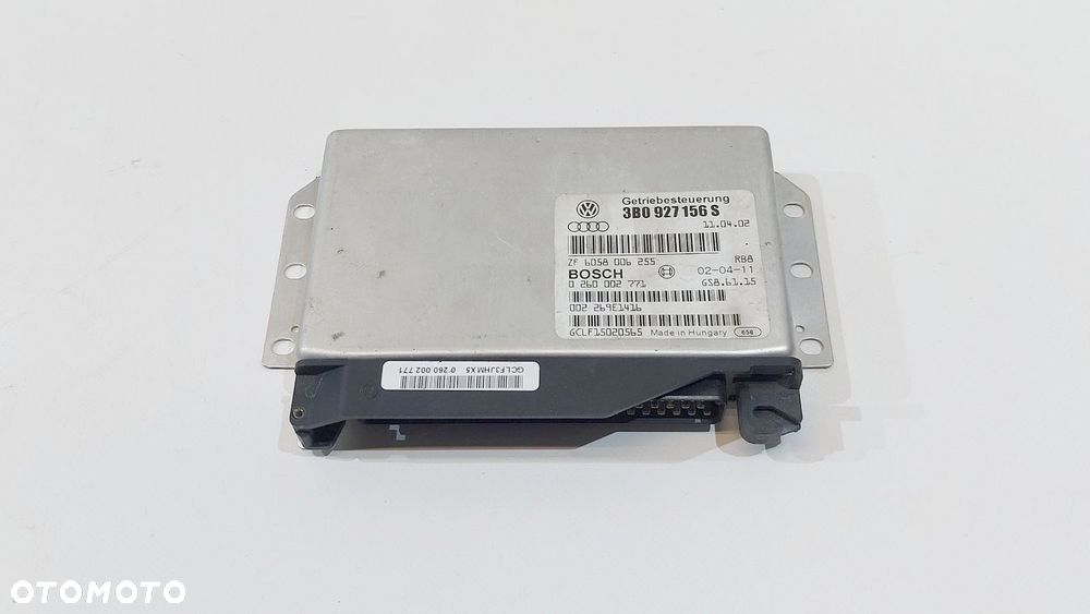 STEROWNIK SKRZYNI BIEGÓW VW PASSAT B5 LIFT 1.9TDI AUTOMAT 3B0927156S - 1