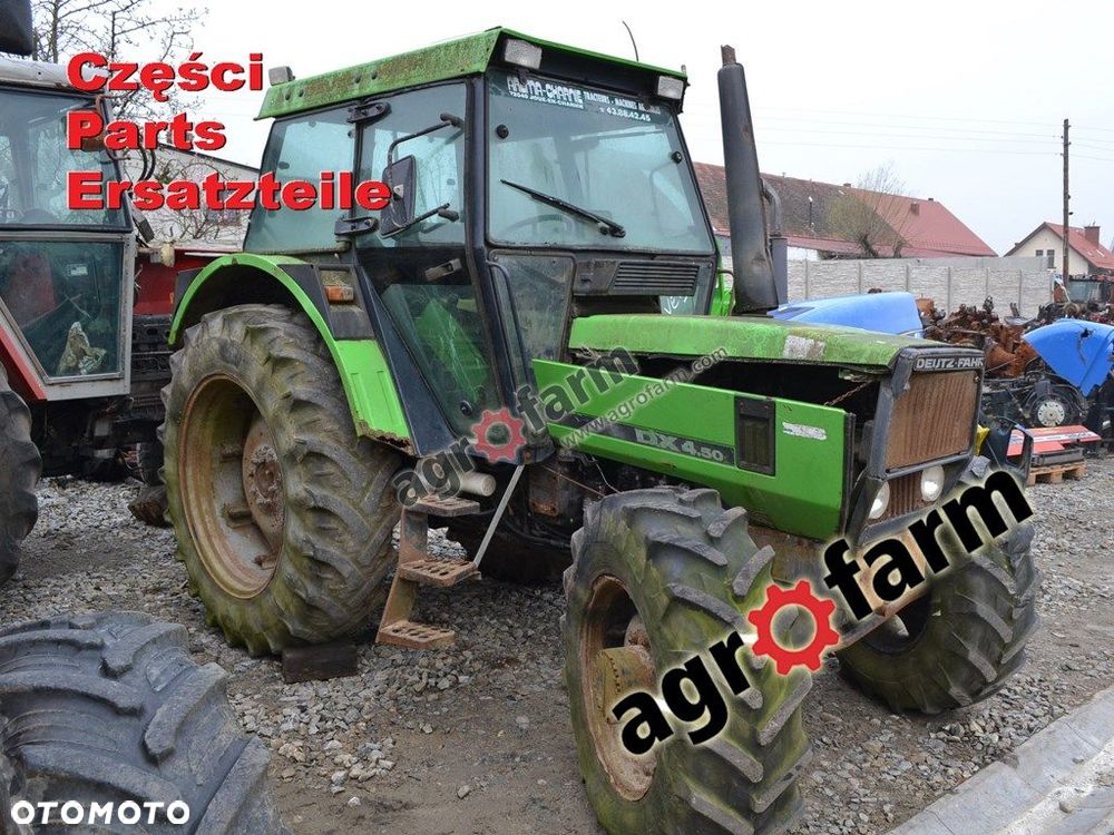 Deutz DX 4.50 części, skrzynia biegów, silnik, oś - 1