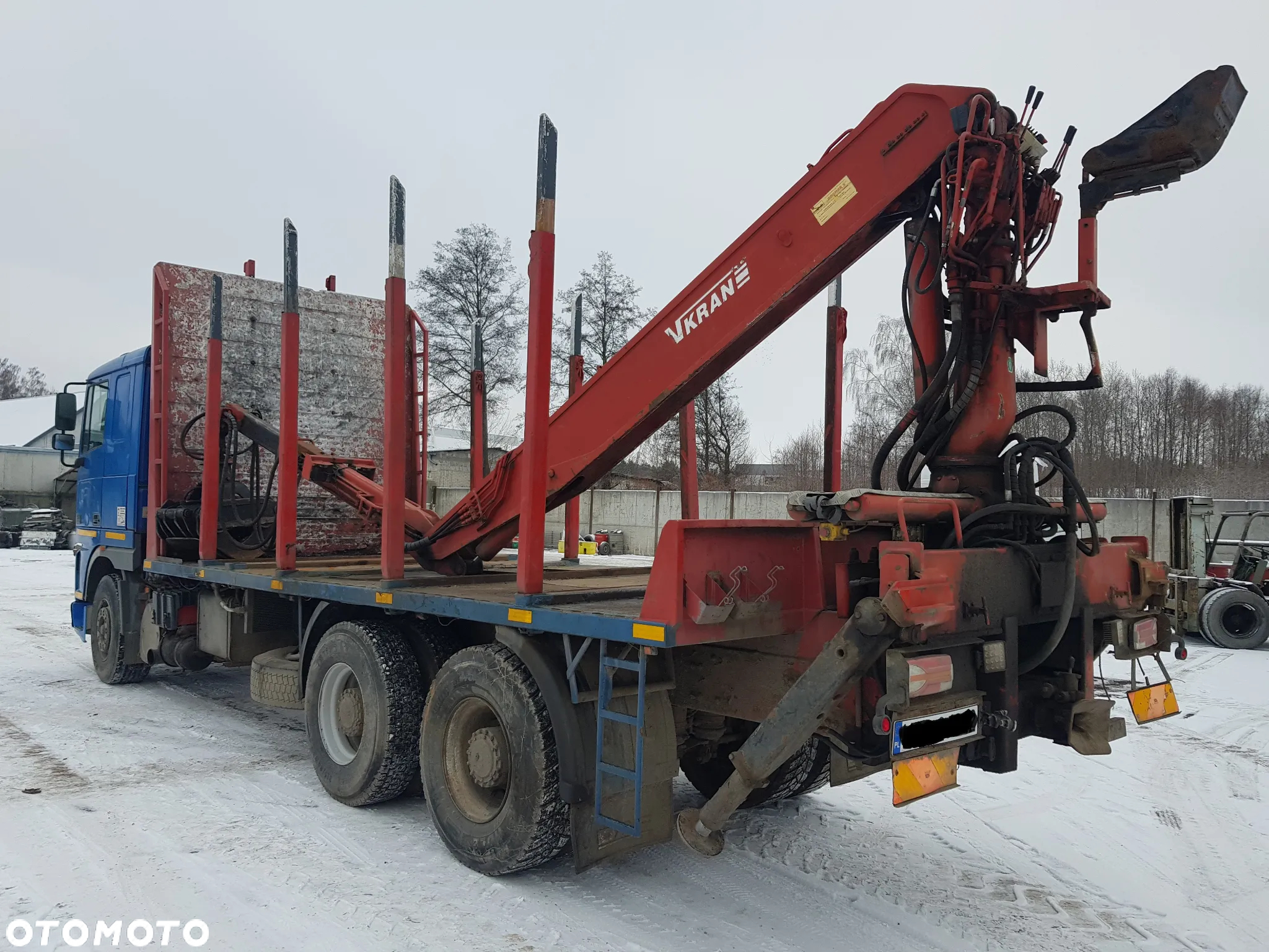 Paka Zabudowa do drewna DAF - 2