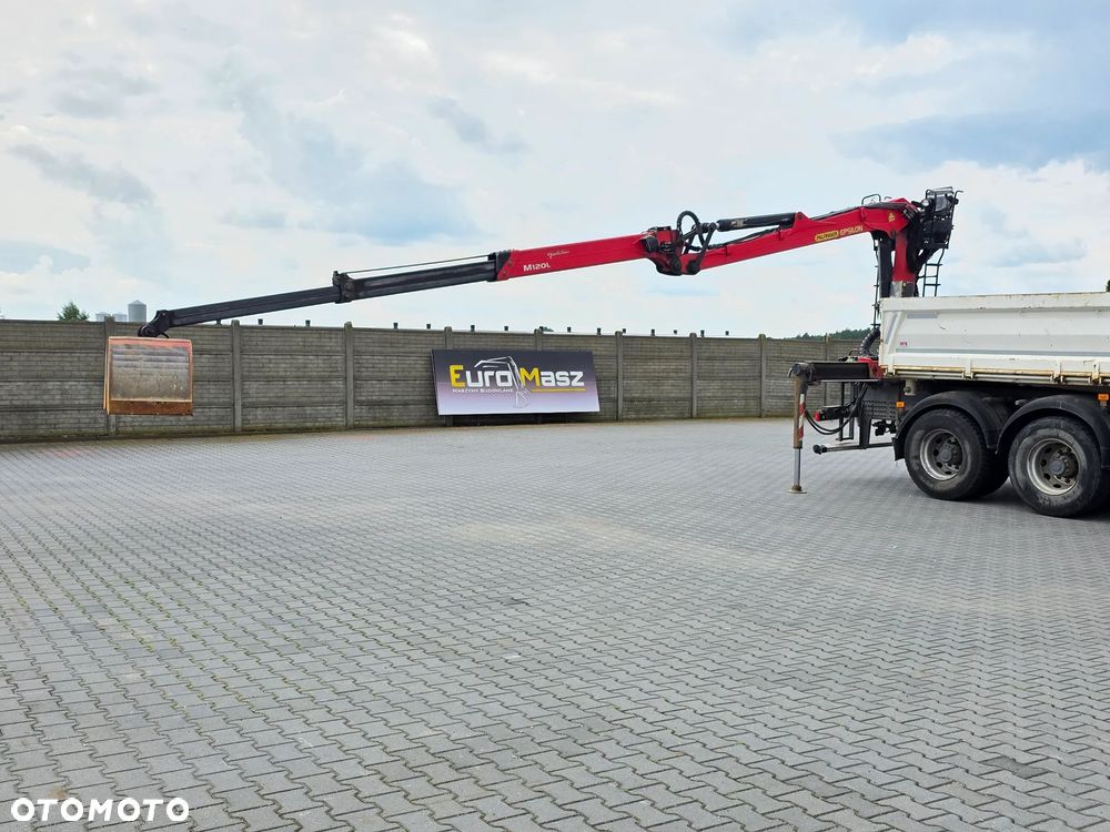 Renault C430, HDS PALFINGER M120L97, MEILLER Kipper, 6X4, EURO 6 - 27