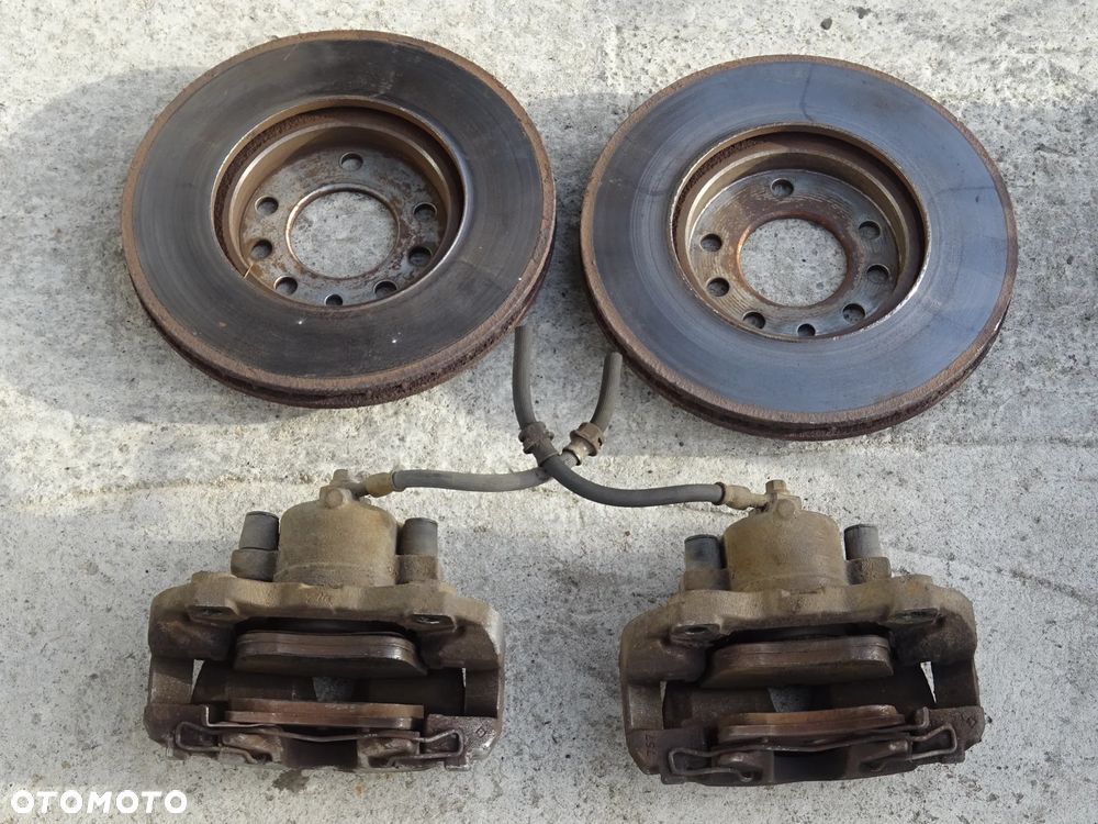 OPEL ZAFIRA B ASTRA H ZACISK PRAWY LEWY PRZÓD JARZMO ZACISKI PRZEDNIE 57/25 280mm - 12