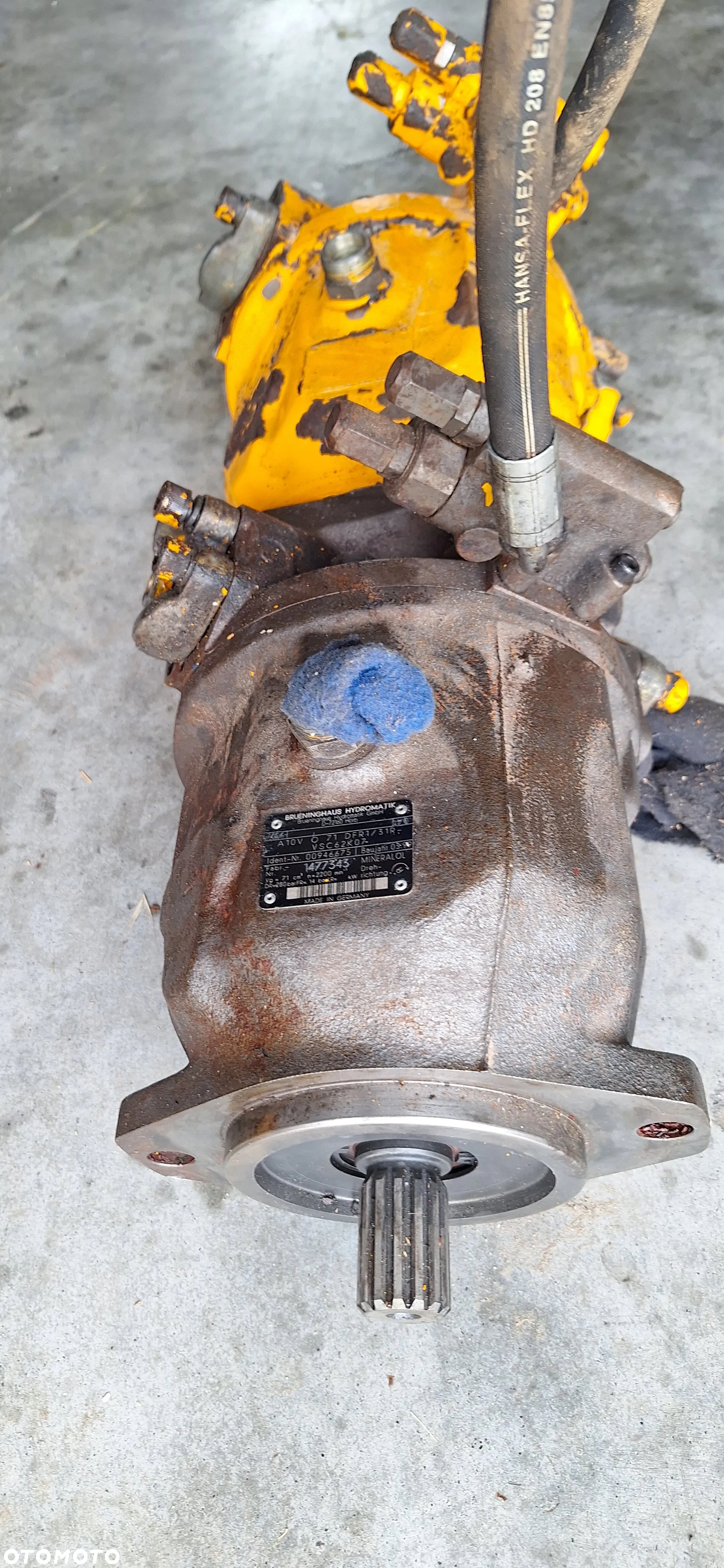 Pompa A10V071 Zettelmeyer 3002 4002 - 3