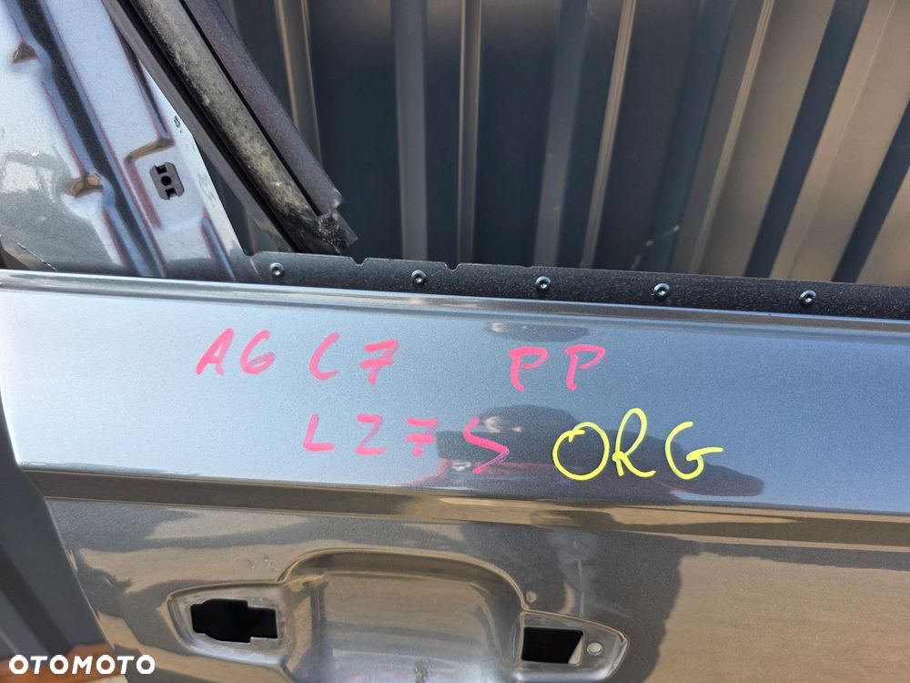 DRZWI PRAWY PRZÓD AUDI A6 C7 SEDAN AVANT KOMBI LZ7S *ORYGINAŁ* - 16