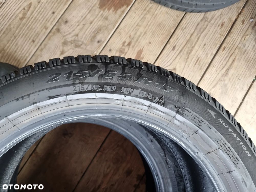 OPONY PIRELLI WINTER 2 CINTURATO 215/55R17 98V 2021r 4x7mm super stan - 12