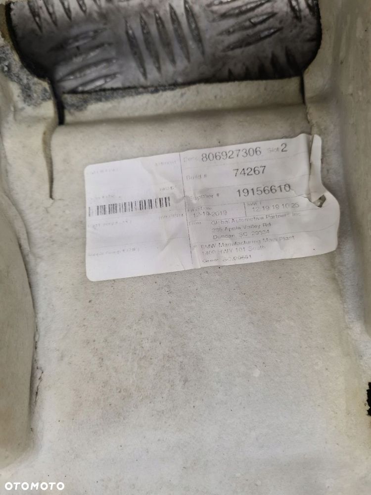 BMW X6 G06 DYWAN WYKŁADZINA PRZÓD TYŁ KOMPLET 8069273 7949649 7949638 - 6