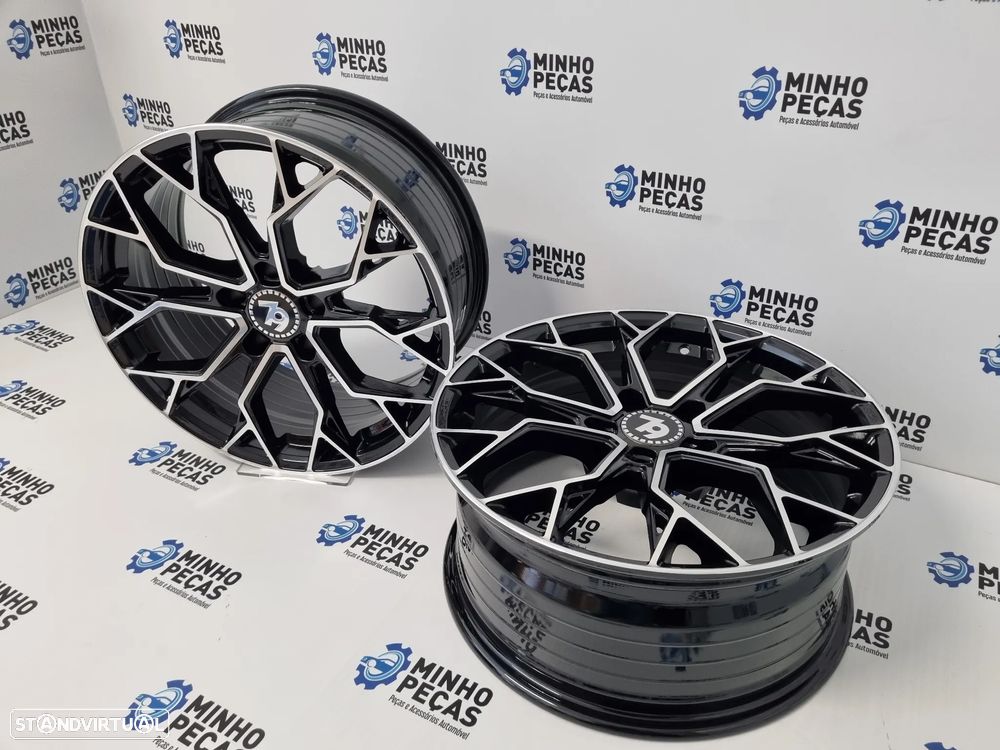 Jantes Seventy9 (SCF-H) em 18 (5x120) Preto Polido - 5
