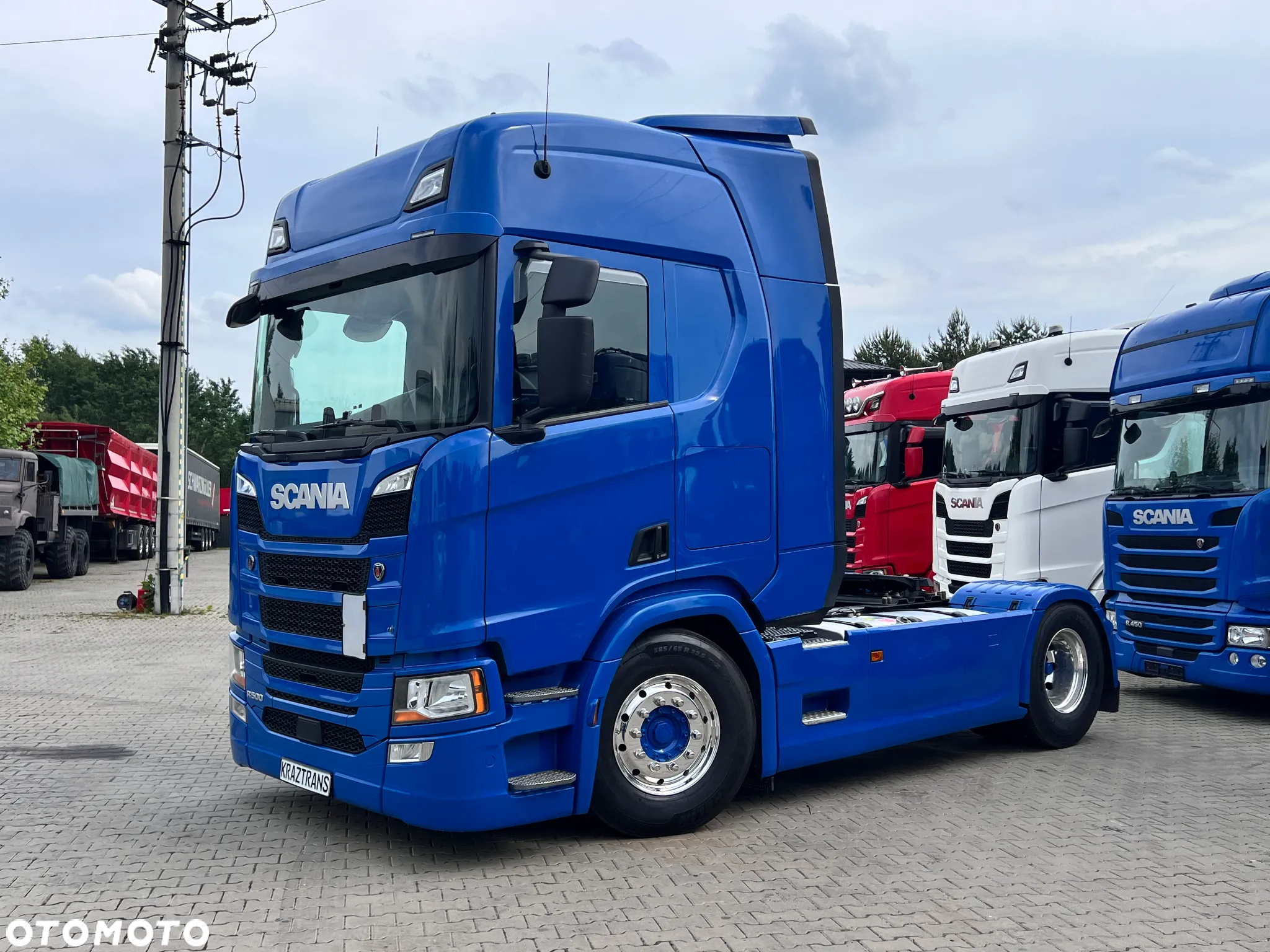 Scania R500 2020 cała na poduszce z hydrauliką z Niemiec kontrakt serwisowy ASO - 4