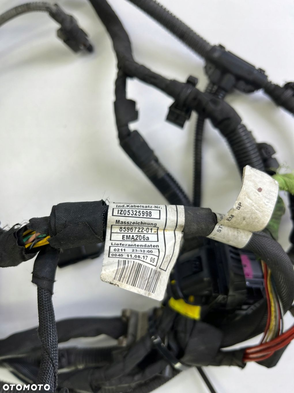 BMW 5 G30 G31 WIĄZKA INSTALACJA SKRZYNI BIEGÓW AUTOMATYCZNEJ 8596722 - 7