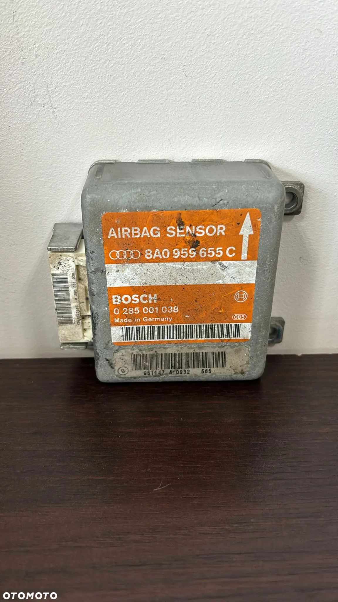 AUDI A4 B5 SENSOR moduł  AIRBAG 8A0959655C / 0285001038   (92/5) - 1