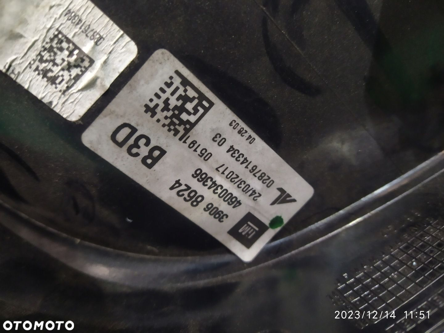 LAMPA TYLNA PRAWA OPEL CORSA E 14- 3 DRZWI 39068624 - 10