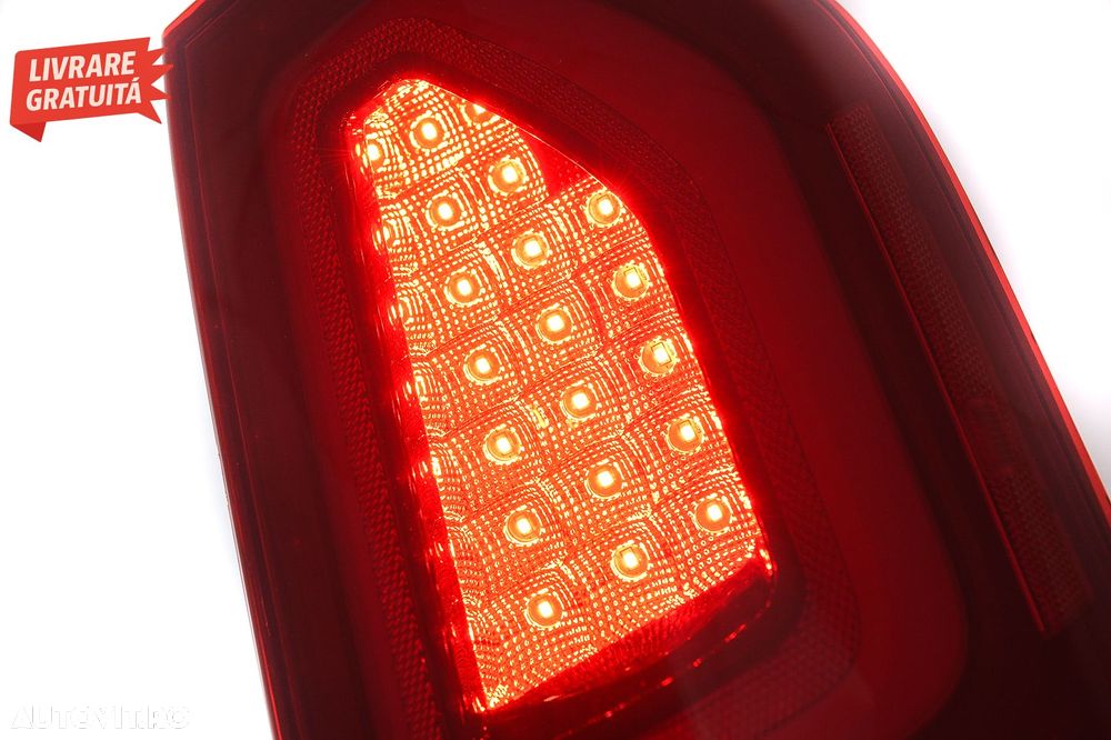 Stopuri LED Chrysler 300 LD Lancia Thema (2011-2014) Rosu cu Pornire Dinamica- livrare gratuita - 9