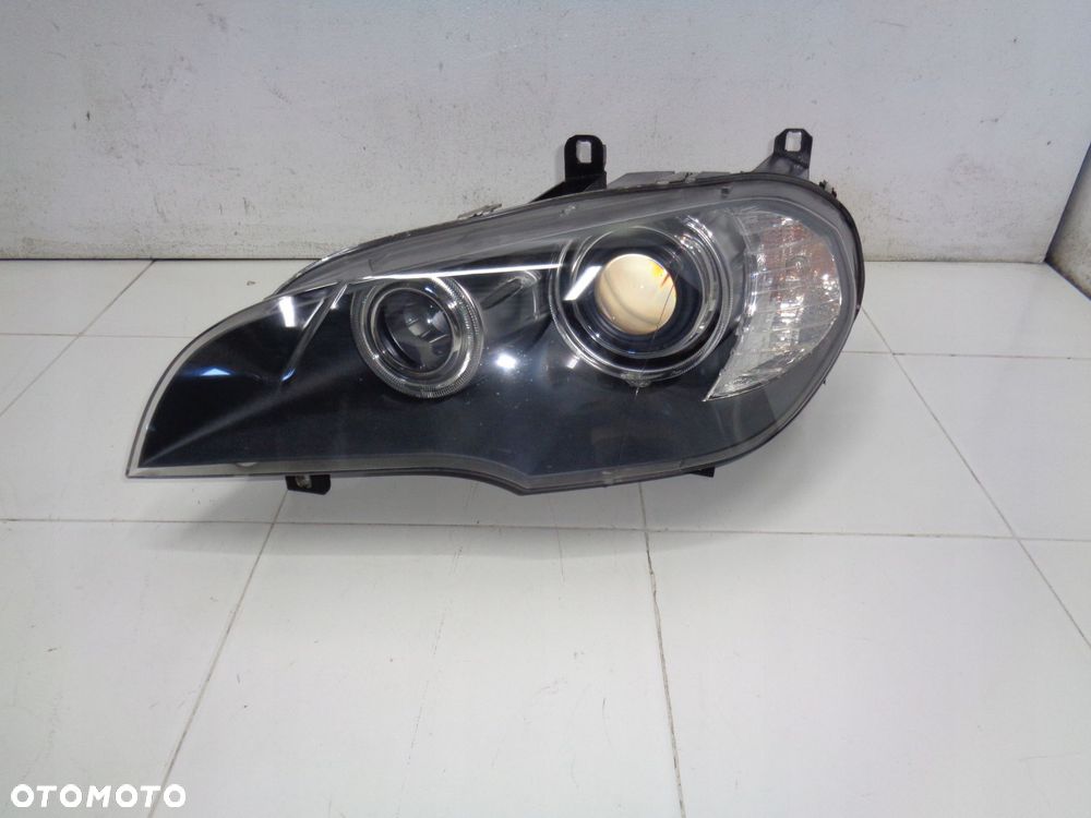 bmw x5 e70 lampa bi xenon lewa nie skrętna kompletna europa 7161587 - 1