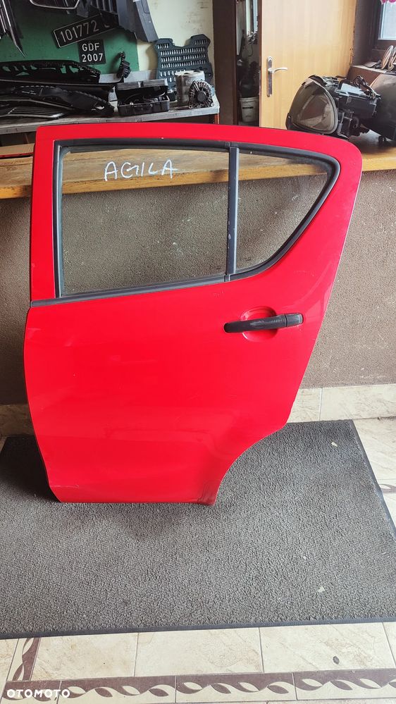 Drzwi Tył Tylne lewe AGILA B SPLASH 08- ZCFA