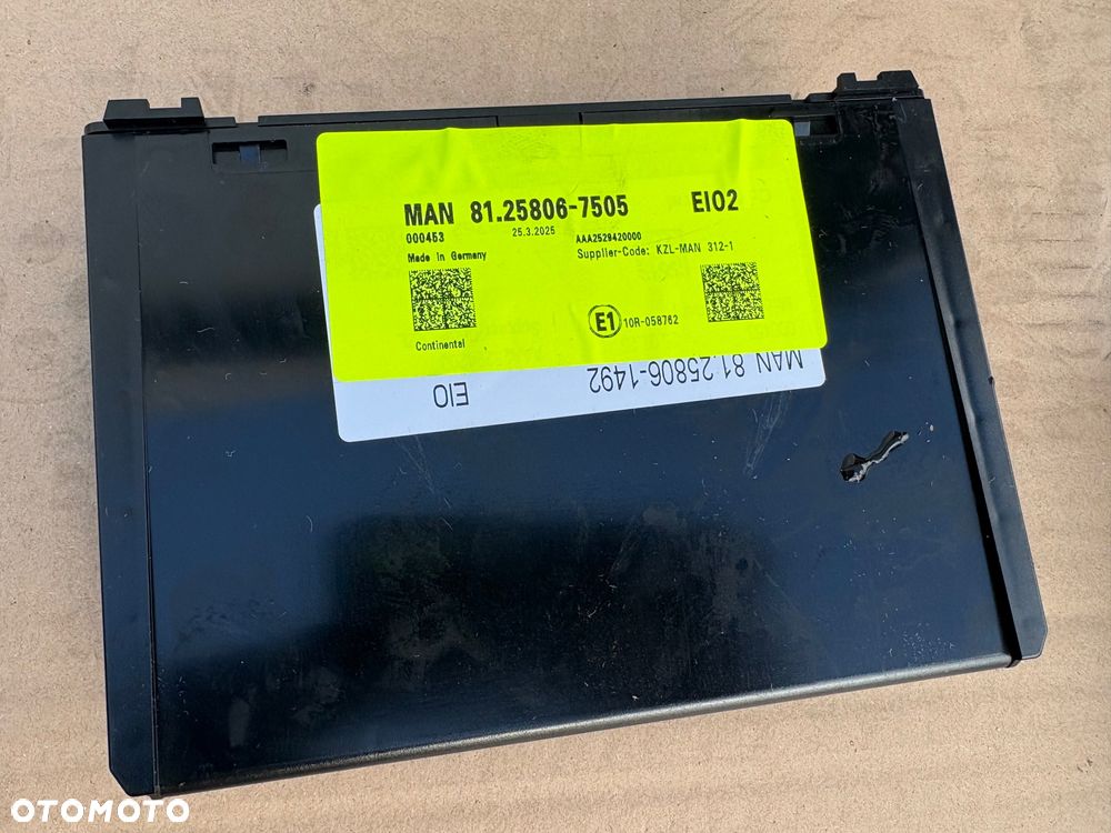 Sterownik EIO2 MAN TG3 TGX nowy model komputer - 1