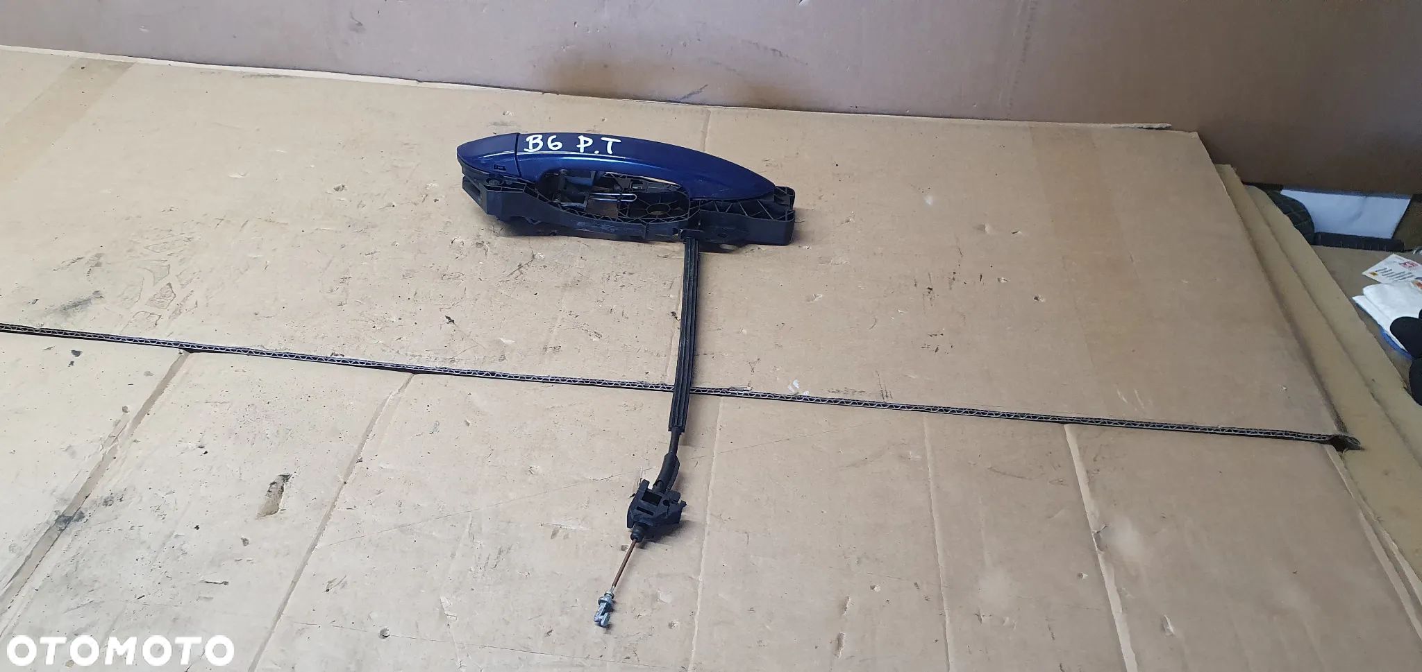 Klamka prawy tył tylna prawa mocowanie VW Passat B6 LA5E 3C0837886J - 1