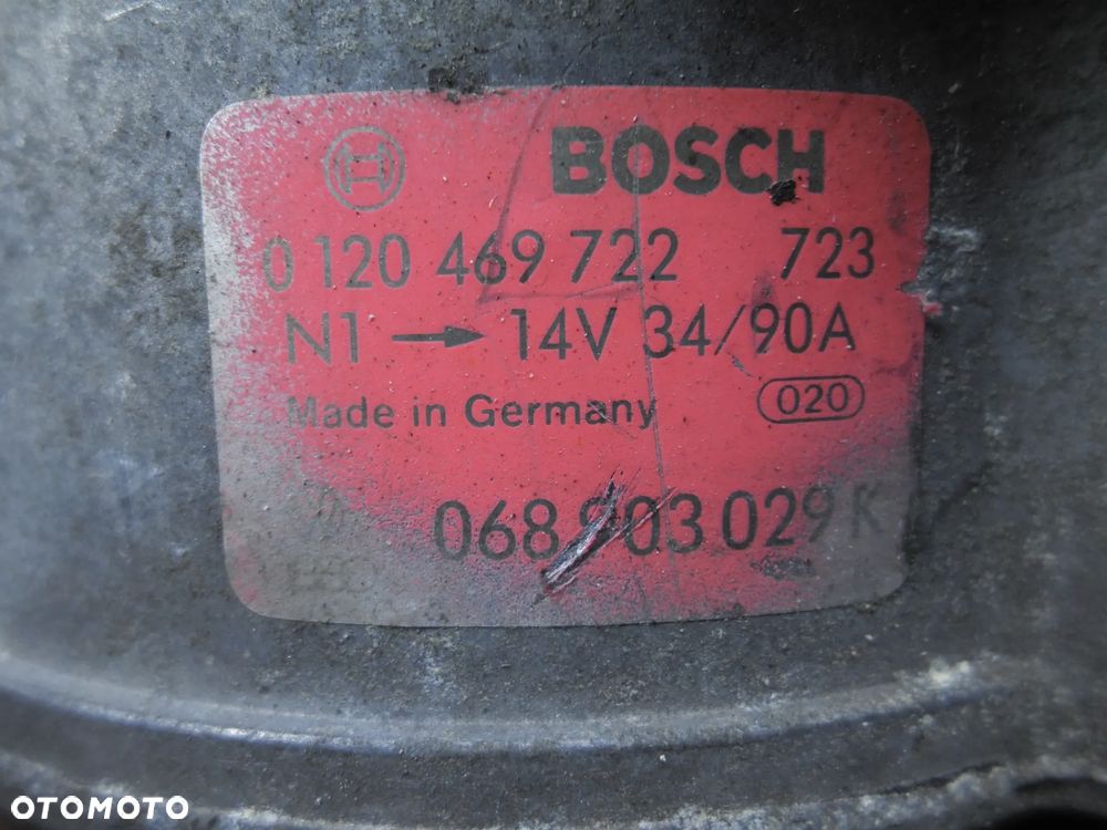 ALTERNATOR VW PASSAT B3 1.6 DIESEL 0120469722 068903029K - 2