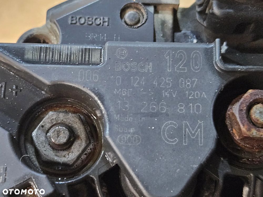 Opel Astra  H J Corsa D  1.2  1.4 16V alternator 70A 100A 120A 13222930 13222931  13266810 13222929 - 16