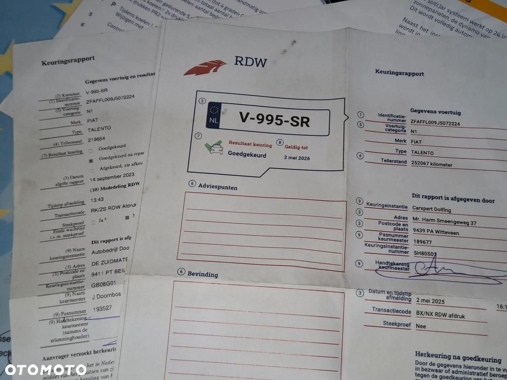 Fiat Talento 2018 CHŁODNIA LONG SOLARDACH 230V KLIMA TEMPOMAT 3OSOBOWY - 37