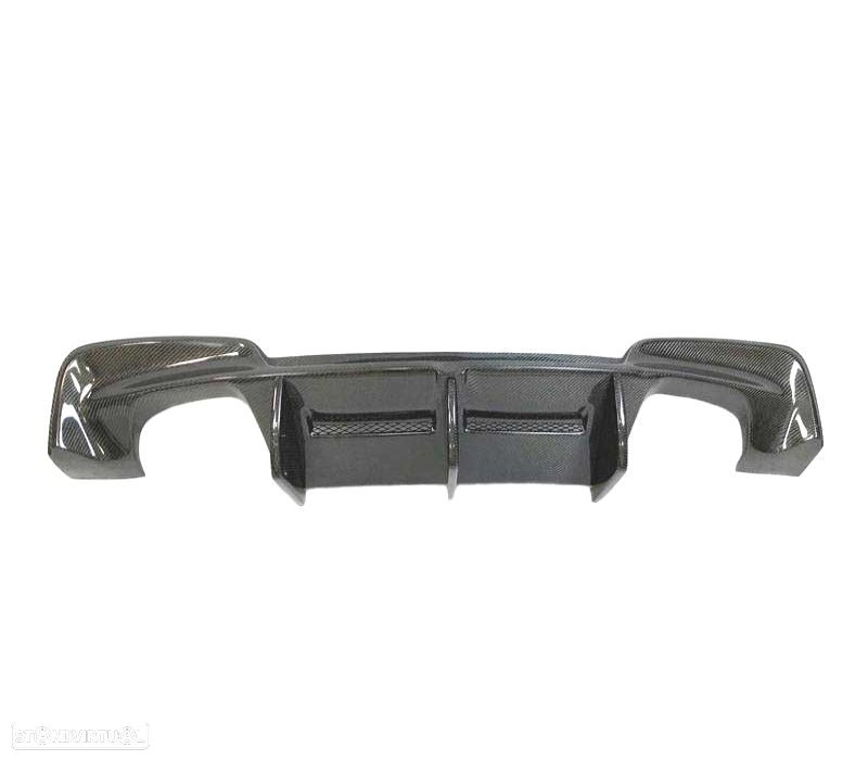 DIFUSOR TRASEIRO BMW E82 E88 1M 06-13 CARBONO - 3