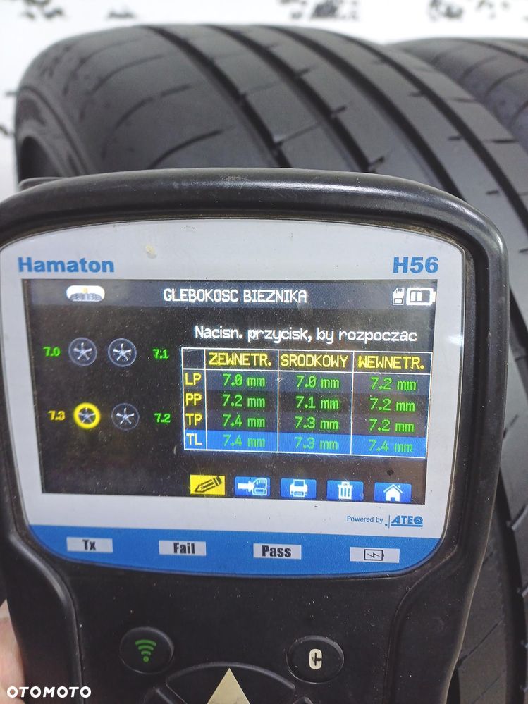 4x 225/40r19 goodyear 2021 letnie 7mm 60166 - 9