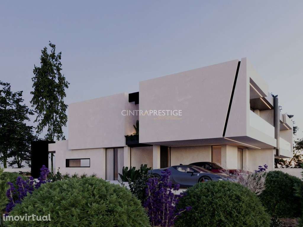 Gouveia/Fontanelas Moradia T4 geminada, em construção, arquitetura ... - Grande imagem: 2/11